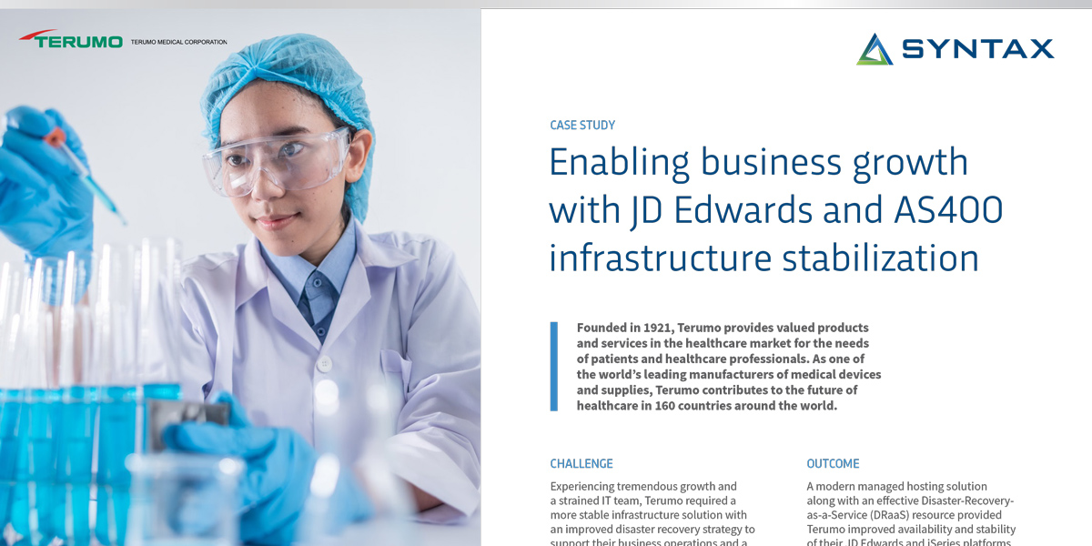 Terumo Success Story Success Story